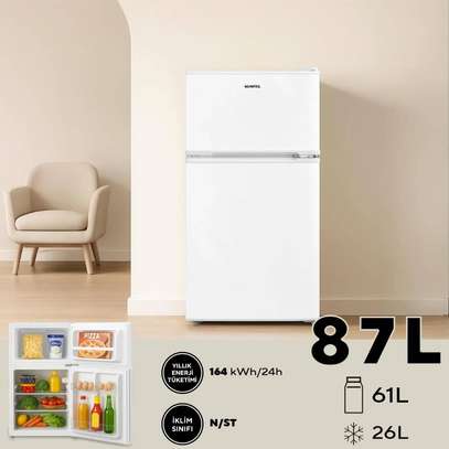 REFRIGERATEUR 87LITRES KUMTEL 2PORTES BLANC HTMF-90EW image 3