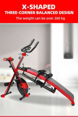 Vélo d'exercice magnétique multifonctionnel image 8