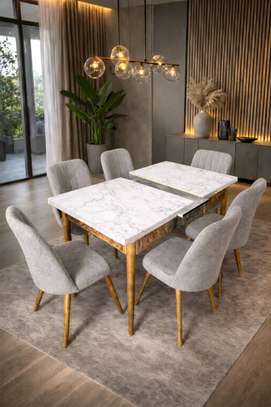 Table a manger 6places extensible image 2