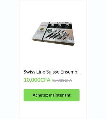 Swiss Line Suisse Ensemble de 6 Pièces image 1
