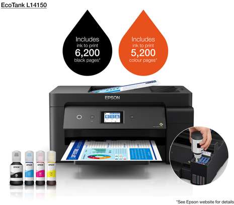 Imprimante Epson Ecotank L14150 A3+ couleur image 2