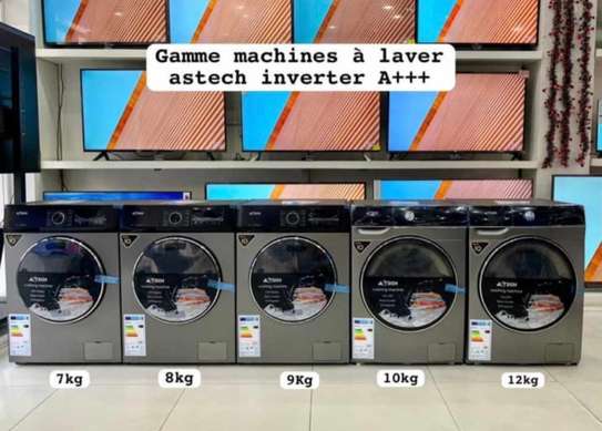 MACHINE A LAVER ASTECH 7KG À 12KG INVERTE image 1