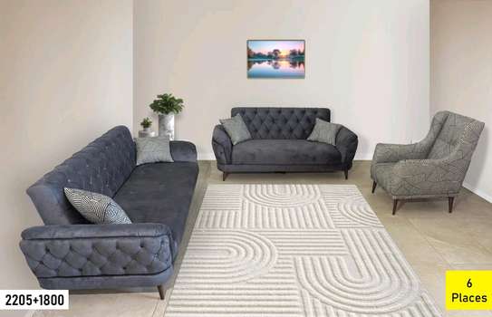SALON DANTE 6 Places Canapé Lit image 2