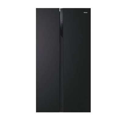 REFRIGERATEUR HAIER SIDE BY SIDE 2PORTES NOIR HSR3918ENPB image 1