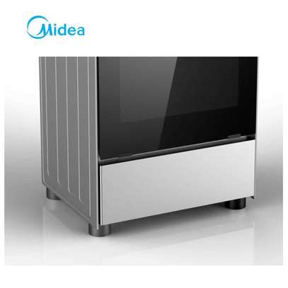 CUISINIERE MIDEA 4FEUX 60X60 INOX image 2