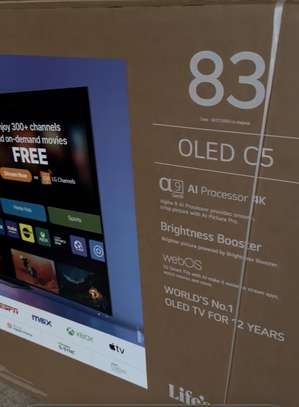 LG OLED evo Ai C5 83 pouces image 1