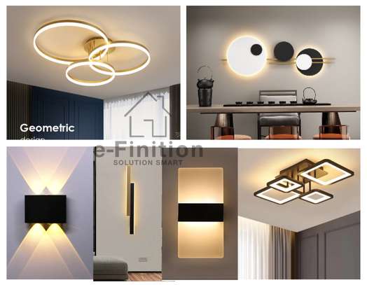Lustre design et lampe image 1