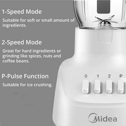 Midea - Mixeur avec broyeur - 1 Litre (MJ-BL6008BW) image 12