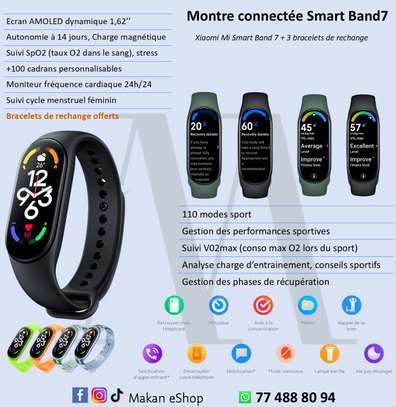 Montres connectées mi band 6/ mi band 7 / Smart Band pro image 1