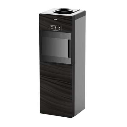FONTAINE HAIER AVEC FRIGO NOIR HWDC2462R image 1