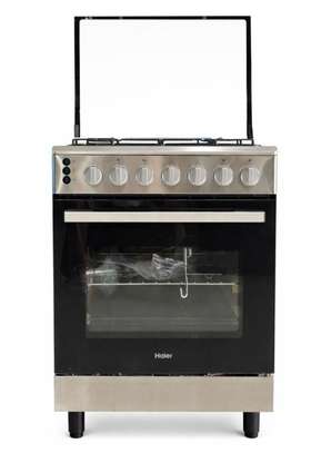 cuisiniere haier 4feux inox 60/60 full options image 3