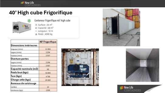Conteneurs 40' Frigorifiques image 5