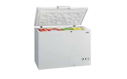 CONGÉLATEUR 400LITRES HAIER HORIZONTAL BLANC HCF328 image 1