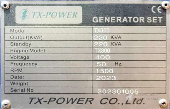 Groupe électrogène diesel 220 KVA moteur Ricardo image 2