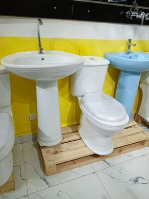 Ensemble chaise anglaise et lavabo image 2