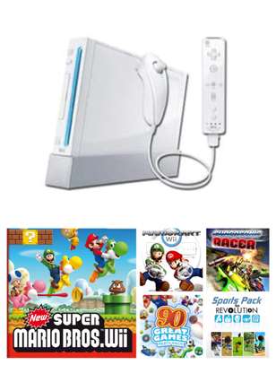 Console Nintendo WII  flashée (occasion)14 jeux installés image 3