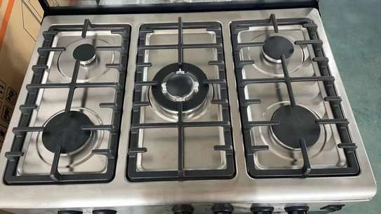 CUISINIERE 5FEUX TECNOLUX 80X60 A GAZ INOX TEC80 image 3