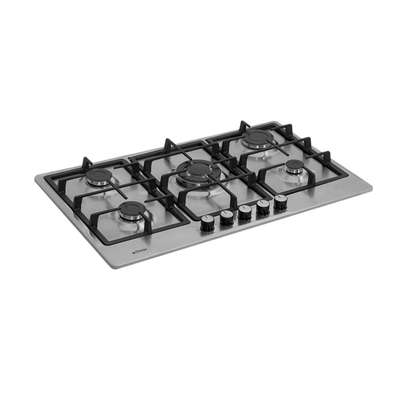 PLAQUE DE CUISSON ASTECH 5FEUX 90X60 A GAZ GRIS image 1