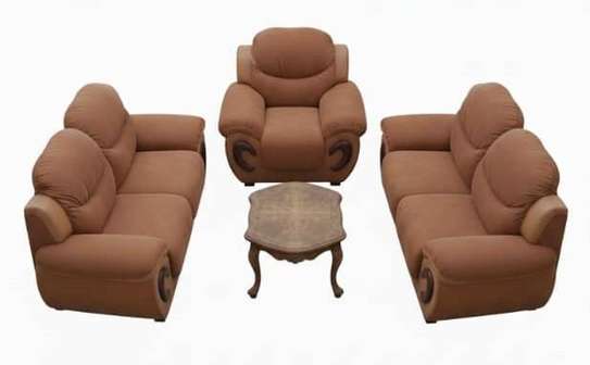 Canape 7 places + 1 tape à bon état image 5