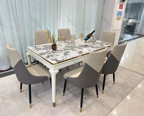 Promo table à manger marbre🥳 image 4