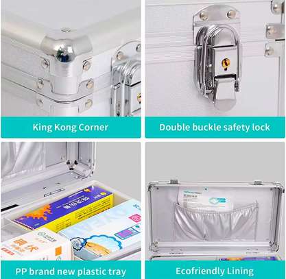 Trousse de premiers soins médicale personnalisée – Aluminium image 2