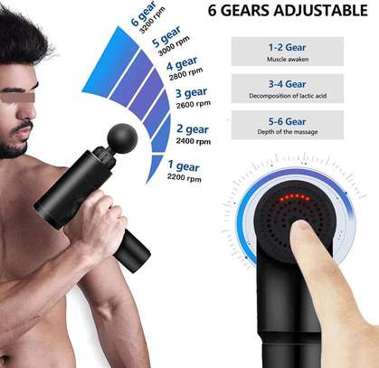 Pistolet de massage électrique, rechargeable sans fil image 7