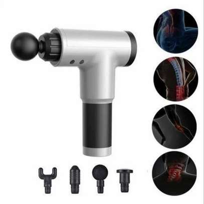 Pistolet de massage fascial et musculaire rechargeable image 3