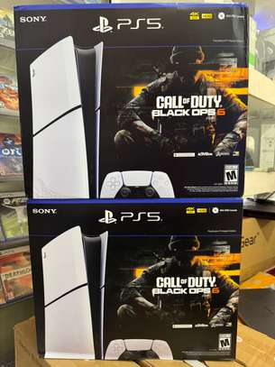 PlayStation 5 Slim Edition Blacks Ops6 image 2