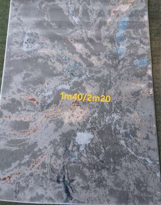 Tapis grand format design floral neutre image 7
