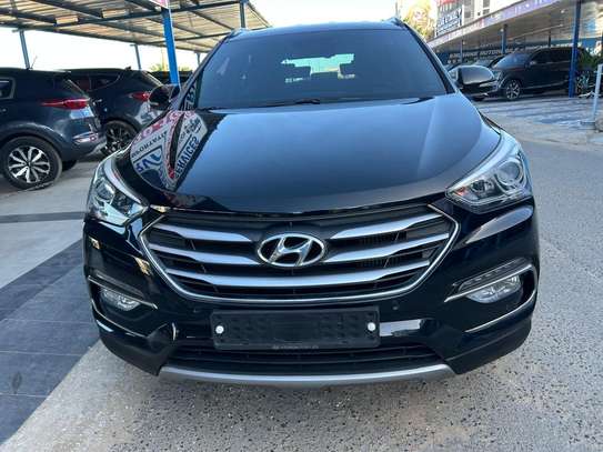 Hyundai Santa Fe 7 places diesel 2018 image 2