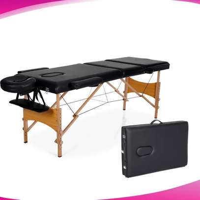 Lit table massage professionnel bois 3plie image 2