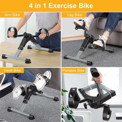 Mini vélo d'exercice pour jambes et bras - hommes et femmess image 9
