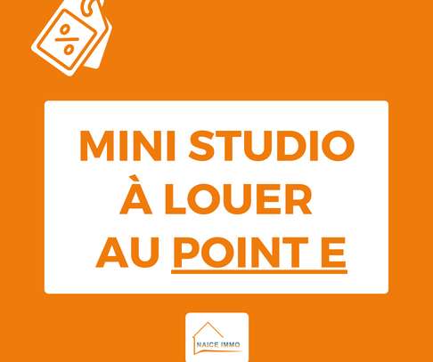 Mini studio à louer au Point E image 1