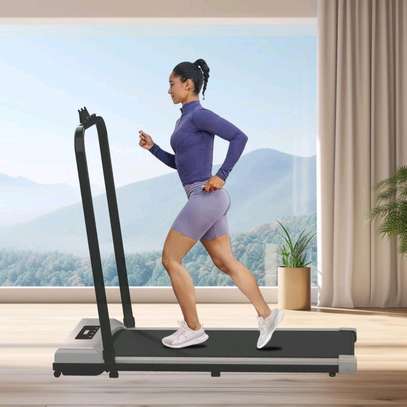 Tapis roulant électrique silencieux pliable image 1