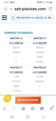 Pompe de filtration pour piscine "Majestic Master 20" image 6