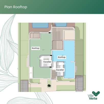 Villa Jumellée F5 R+1 neuf à vendre -Ville Verte au Lac Rose image 4