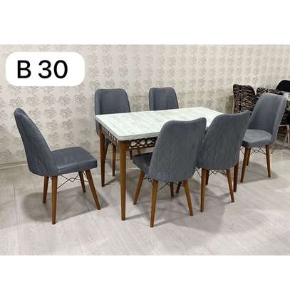 PROMO TABLE À MANGER 6PLACES EXTENSIBLE 80X130/80X170 image 1
