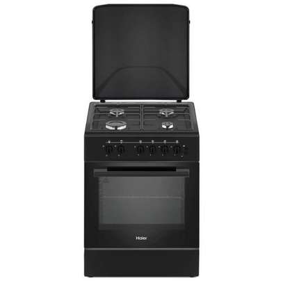 CUISINIERE 4FEUX HAIER 60X60 NOIR HCR2040E GB image 1