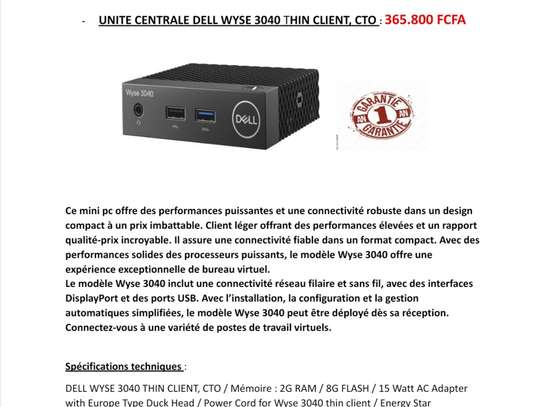 UNITE CENTRALE DELL WYSE 3040 THIN CLIENT, CTO image 2