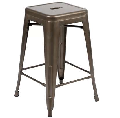 Tabouret vintage en métal image 1