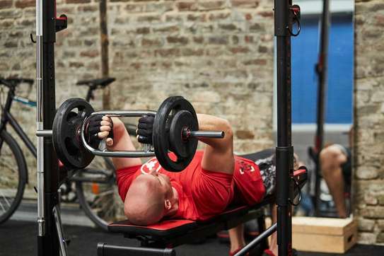Triceps Barre d'haltère image 5