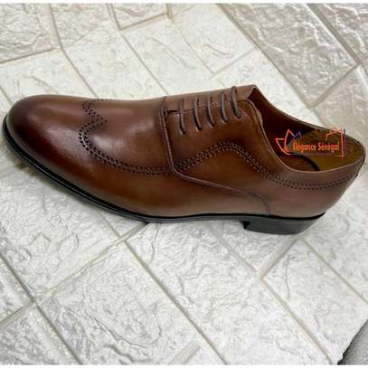 Chaussure de luxe 100% Cuir authentique pour homme image 7