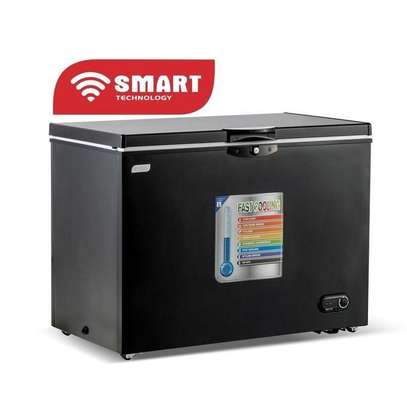 Mini Réfrigérateur Smart Wi-Fi Gris Compact image 2