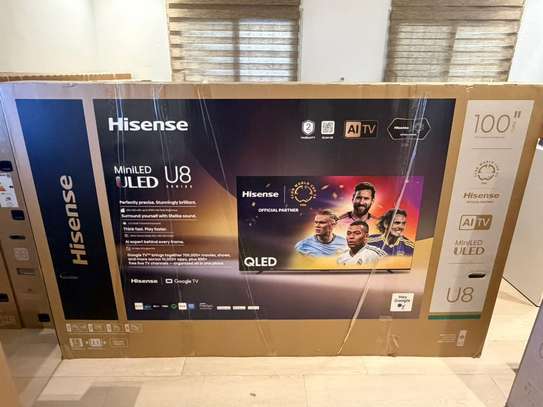 Hisense Smart TV 4K 100 pouces 100U8QG image 2