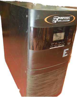 Onduleur 10 KVA - INFOSEC UPS SYSTEM E4 LCDS image 1