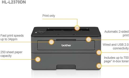 Imprimante Laser  Recto/Verso port Ethernet BROTHER image 3