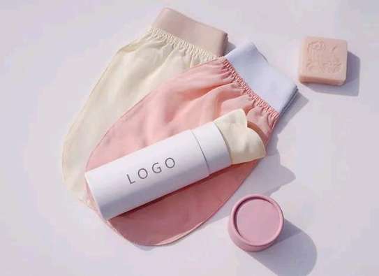 Gant exfoliant en soie turque image 2