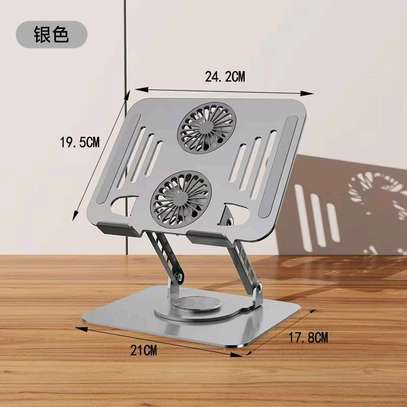Support pour ordinateur en aluminium image 1