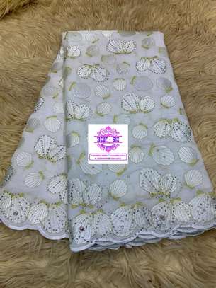 TISSU VOILE BRODÉ DUBAÏ 5 Yard image 8