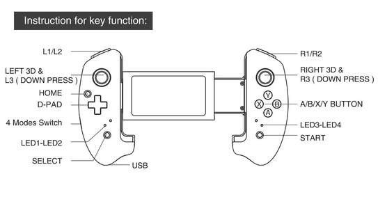 Manette de jeu sans fil PG-9083s avec support image 2